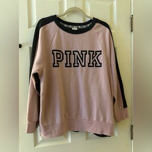 Victoria's Secret Pink and Gray Sweater